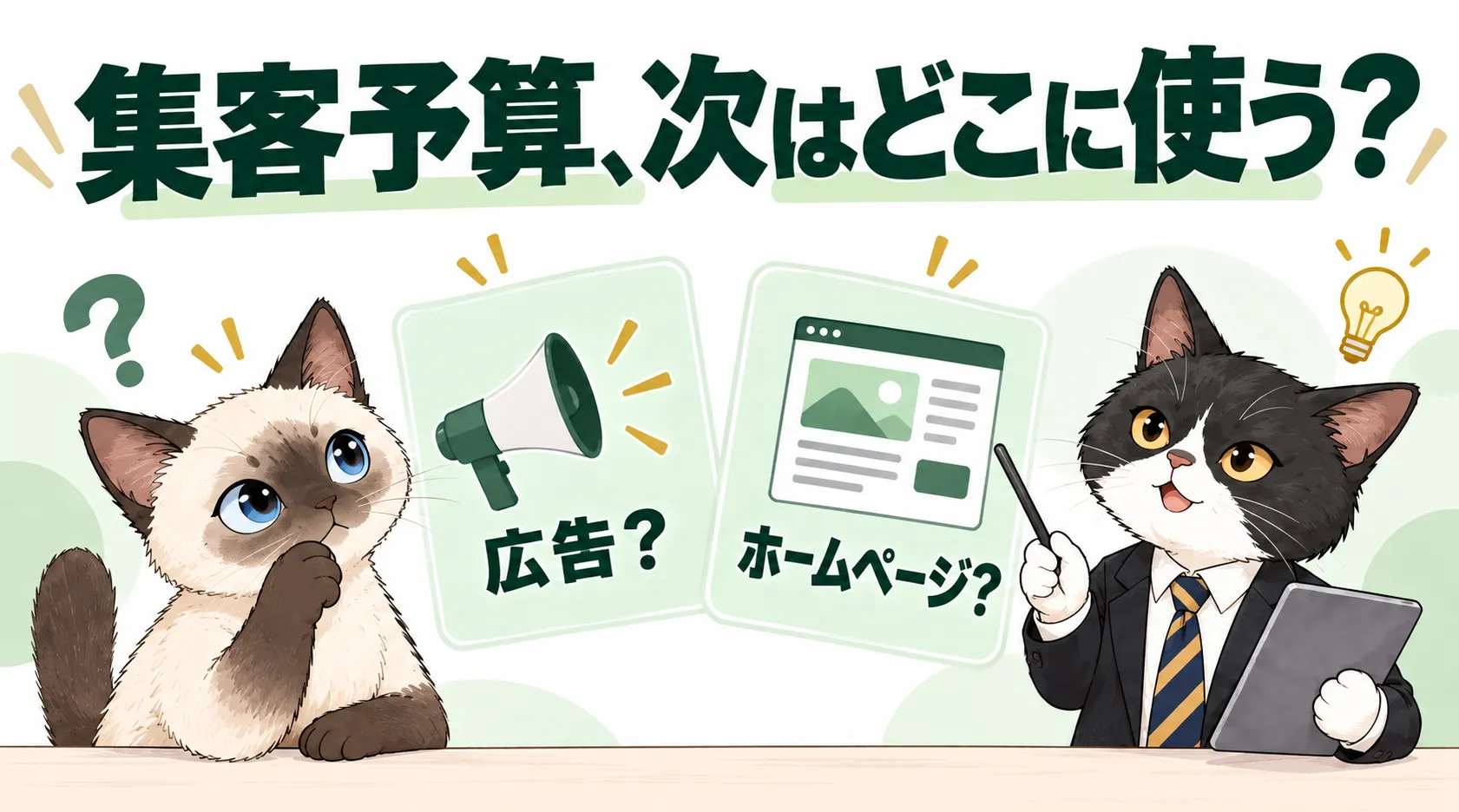集客予算、次はどこに使う？
