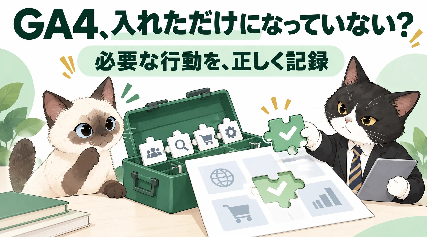 GA4、入れただけになっていない？