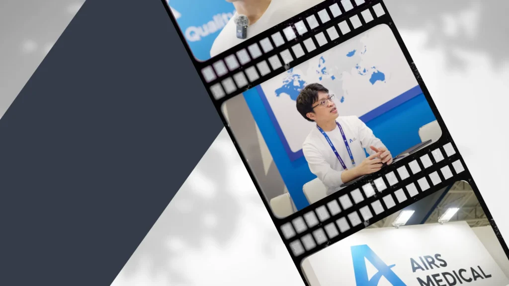 AIRS Medical Japan合同会社様｜ITEM 2025 展示会ブース撮影・プロモーション動画制作
