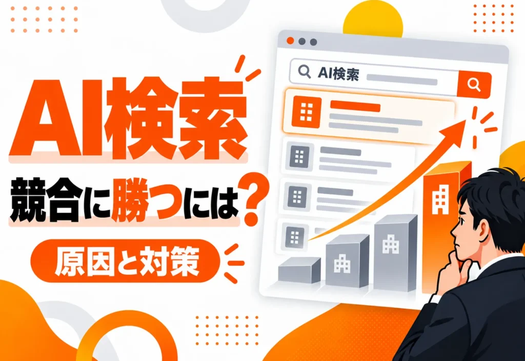 【ChatGPTで競合は出るのに自社が出ない？】AI検索・LLMO対策の実践方法とは？