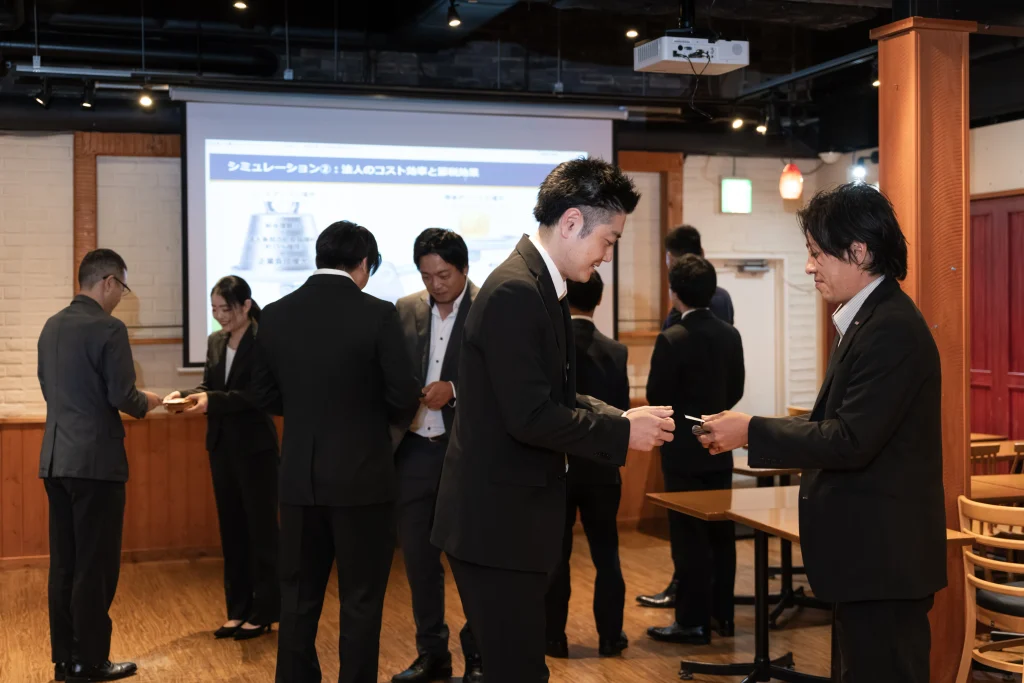Business Park Mabuchi|参加者同士が交流する場面