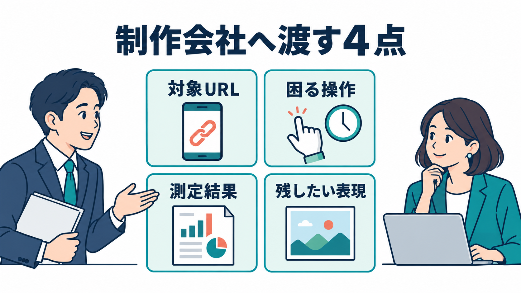 表示速度改善の相談で共有するURL、操作、測定結果、残したい表現